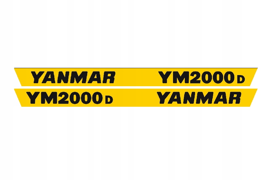 Samolepky samolepka Yanmar YM2000D