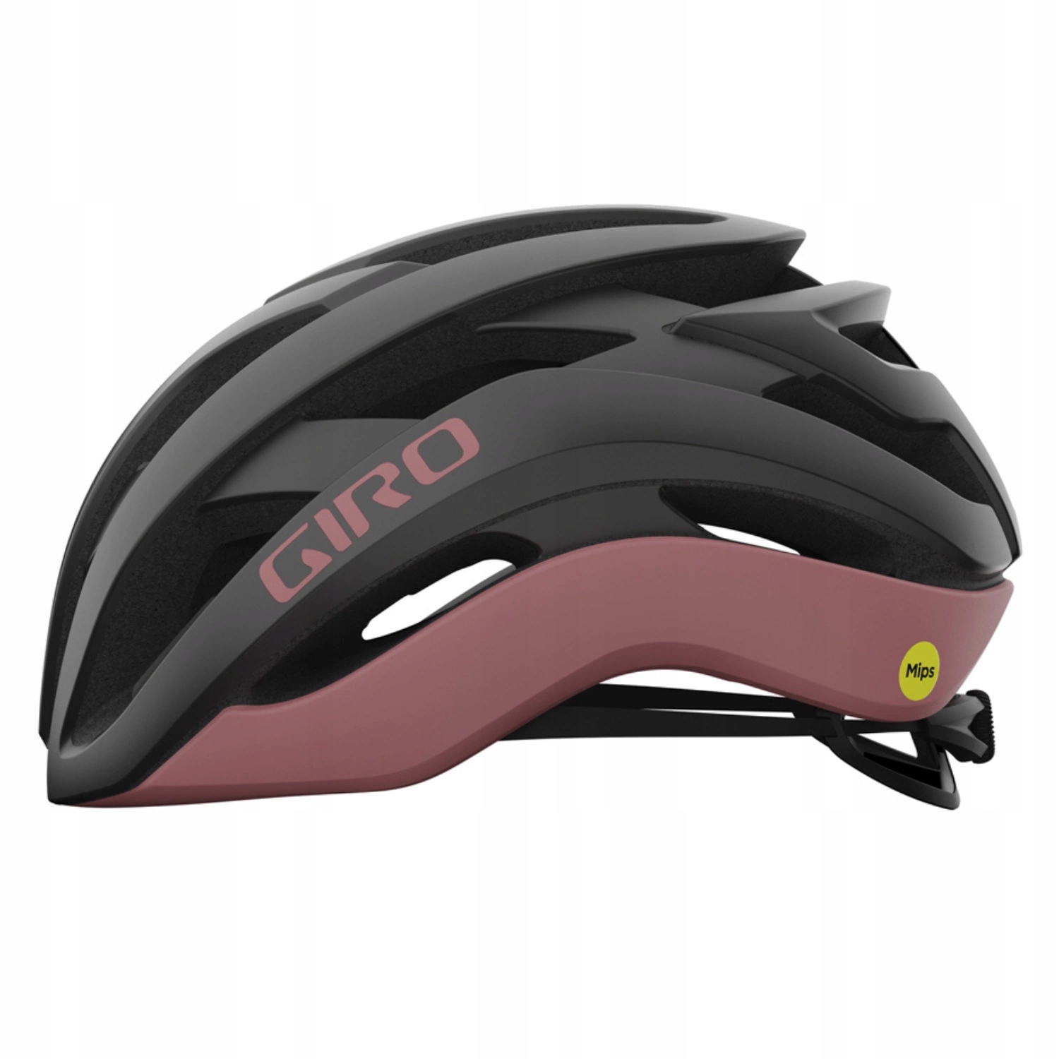 Kask szosowy Giro Cielo Mips rowerowy czarny z regulacją 51-55 cm