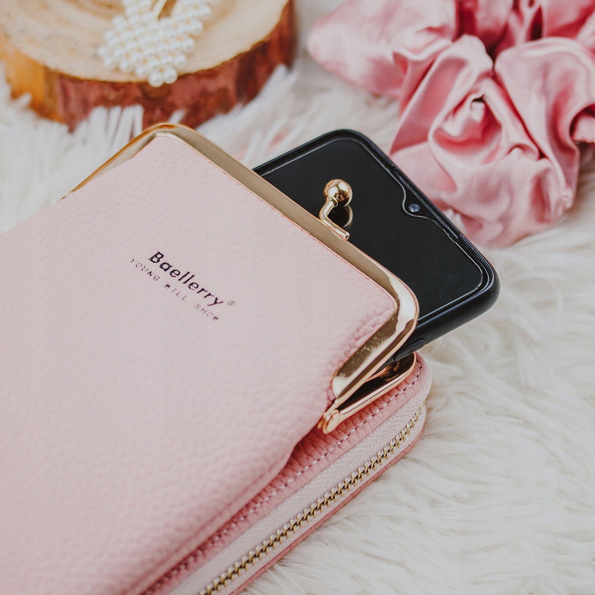 TOREBKA NA TELEFON portfel kopertówka ETUI na ramię Płeć kobieta