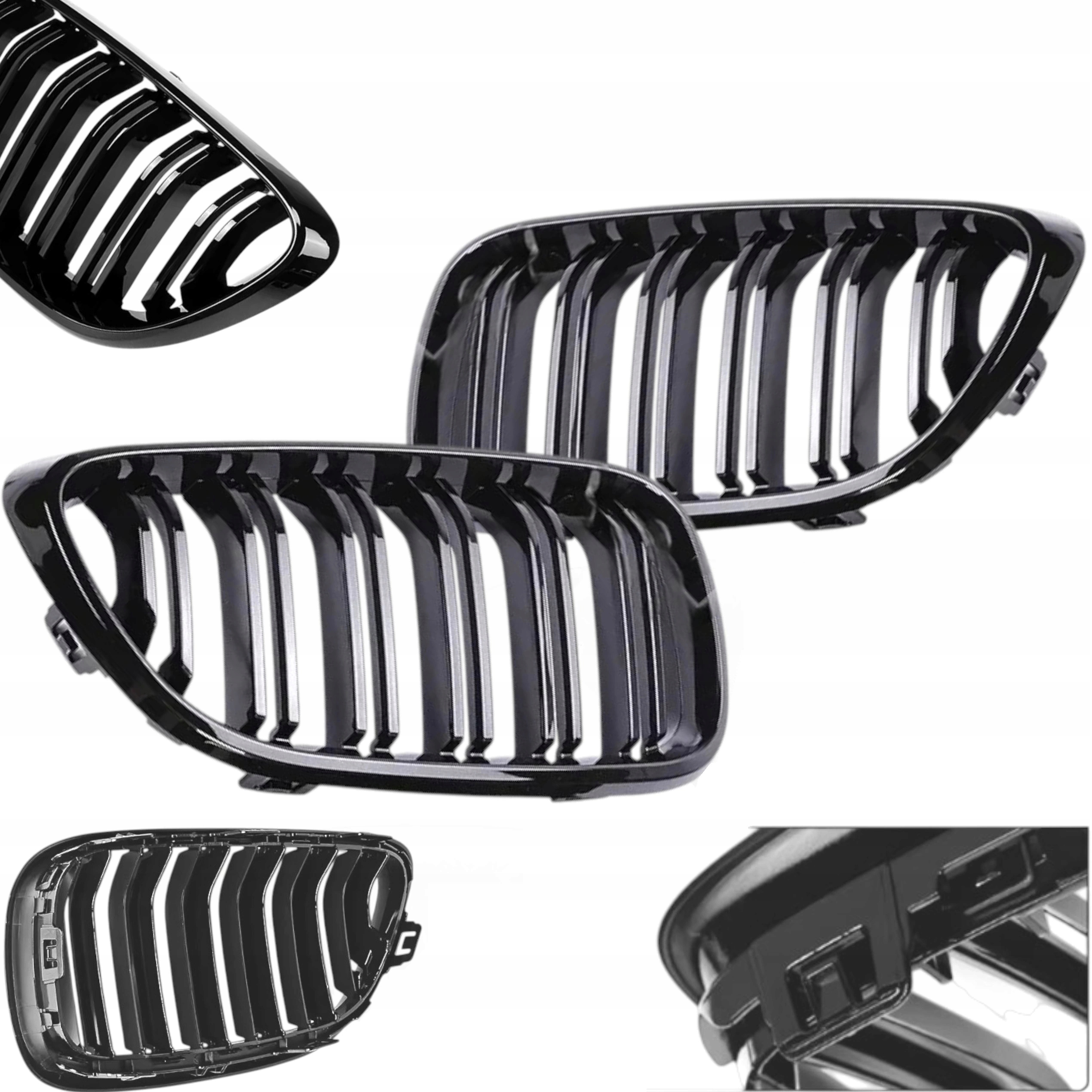 Atrapa Grill Nerki mřížka Bmw 2 F21 F22 M2 F82 černý lesk 2013+