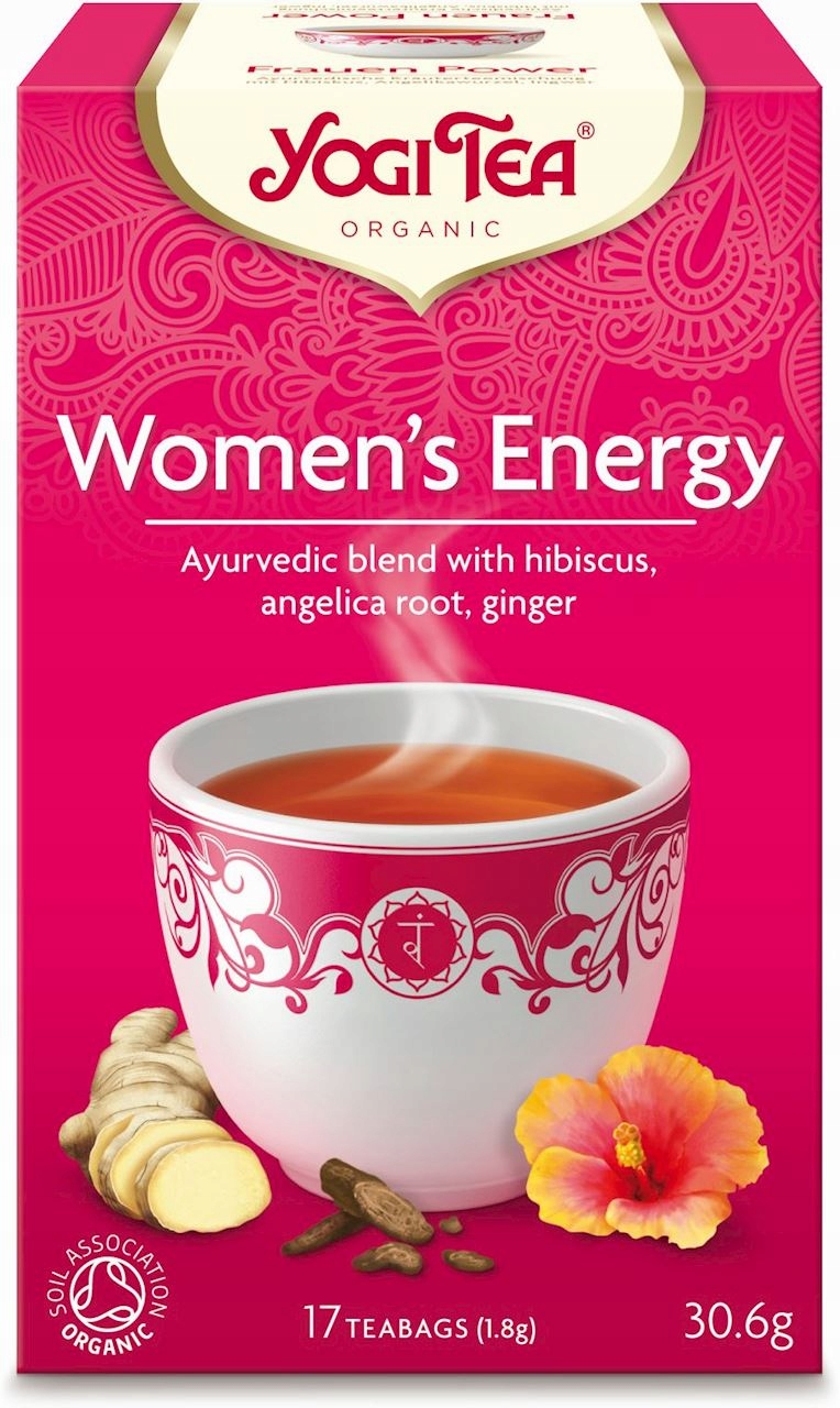 Levně Yogi Tea Čaj pro ženy – energie (ženská energie) (17 x 1,8 g) 30,6 g