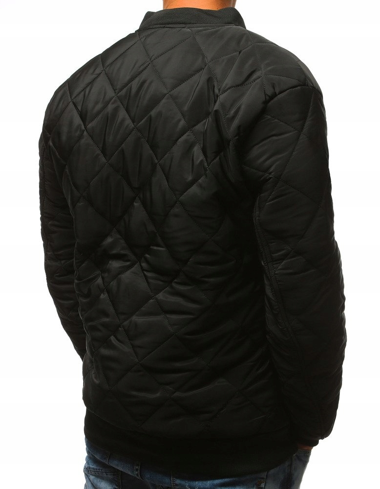 KURTKA MĘSKA PIKOWANA BOMBER JACKET tx2215 - XXL Rodzaj bomber