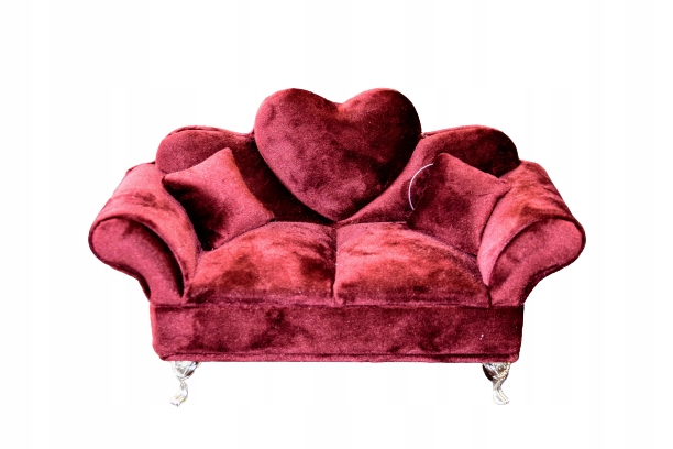 

Szkatułka Na Biżuterię Sofa Bordowa