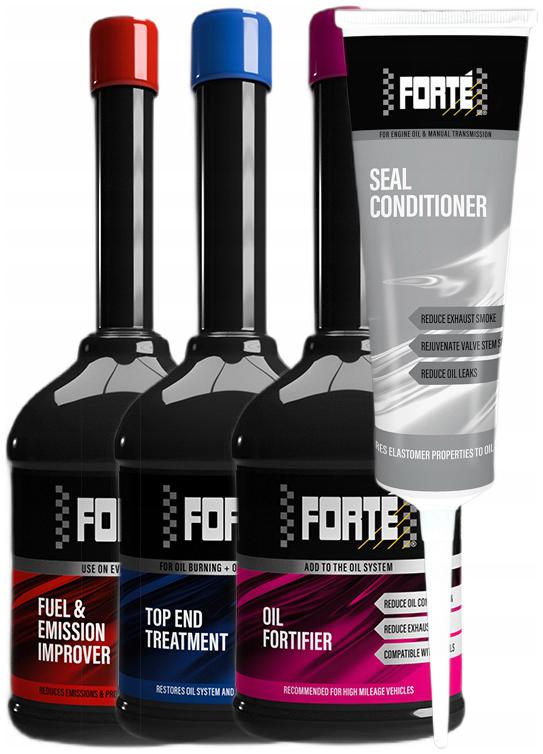 FORTE Pakiet Benzyna Profilaktyka Naprawa Wtryski Układ Paliwa Pierścienie