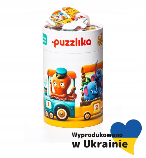 

Puzzle pociąg nauka liczenia 20 elementów Puzzlika