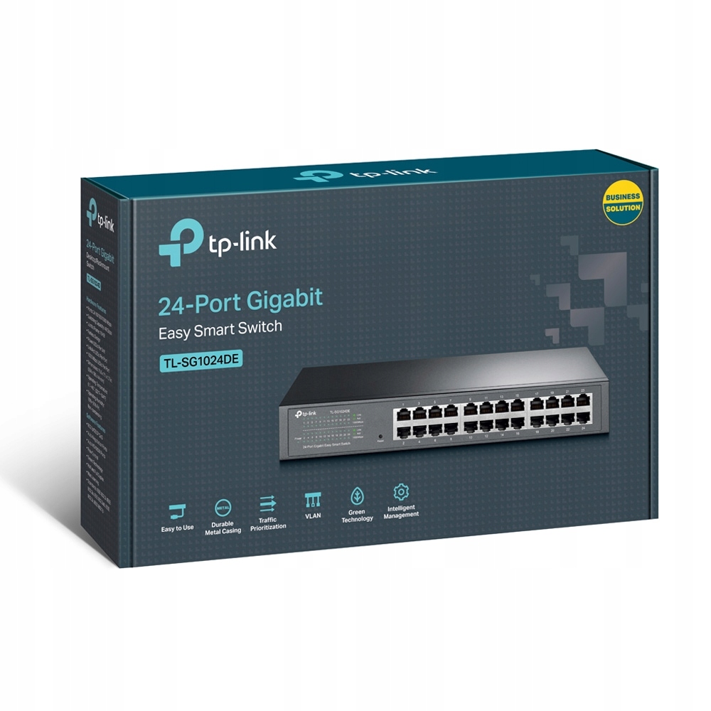 Switch Tp-link TL-SG1024DE, 24 portov, 1 GBit/s