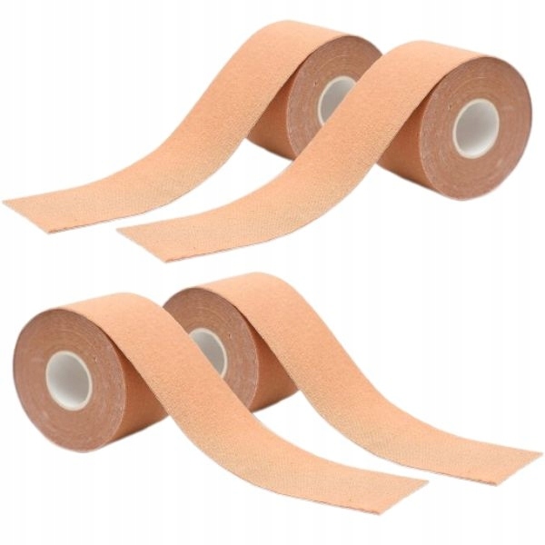 4X KINESIOTAPING TEJPY TEJPA TAŚMA KINEZJOLOGICZNA PLASTRY DO CIAŁA BEŻOWE Producent wyrobu medycznego MKDom