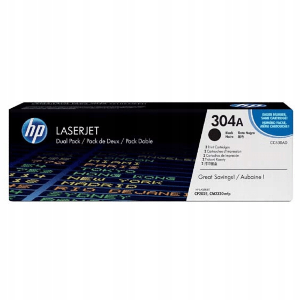 Toner Hp 304A CC530AD černý (black)