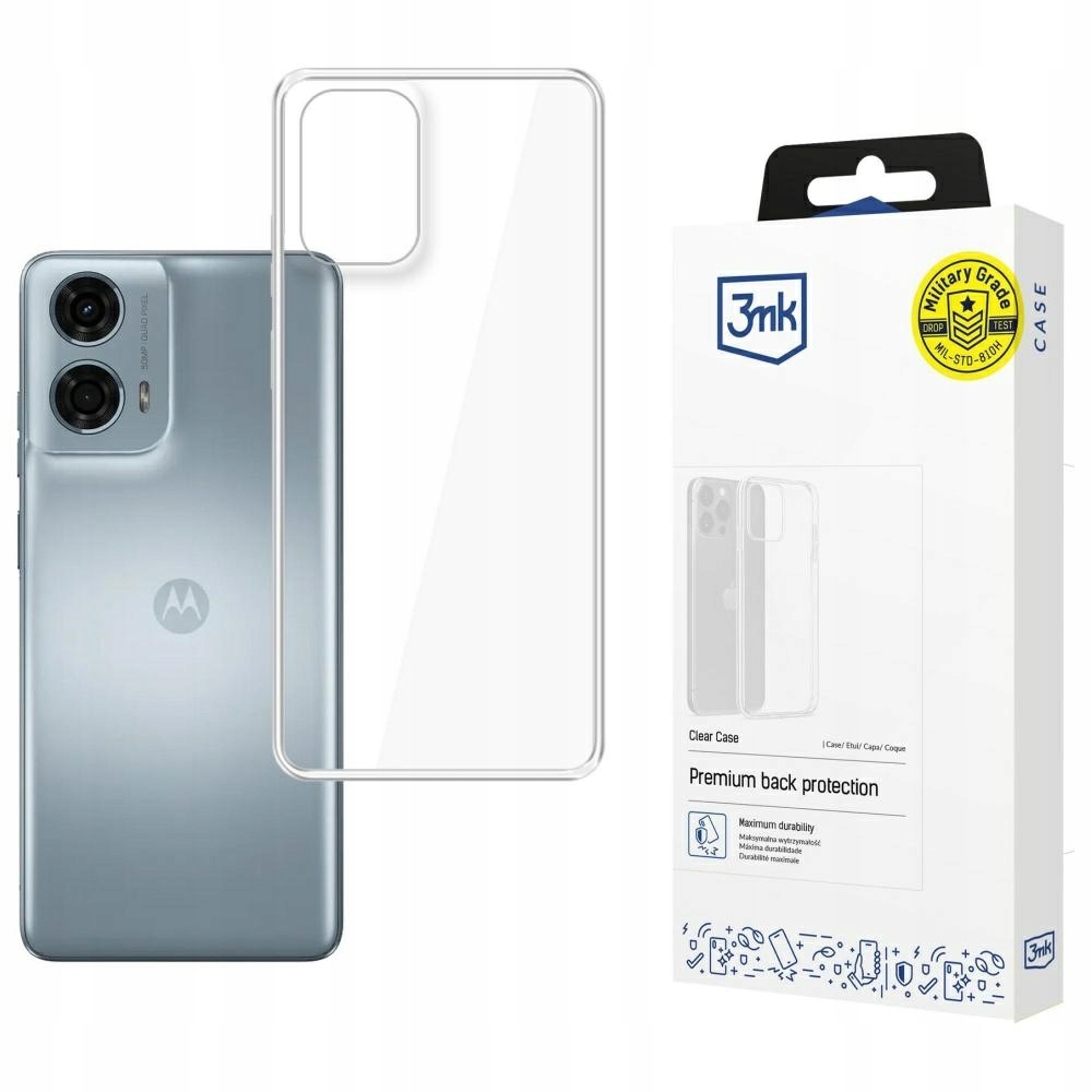 Obudowa 3MK Clear Case do Motorola Moto E14/G04/G24 Power/G24 (4G)