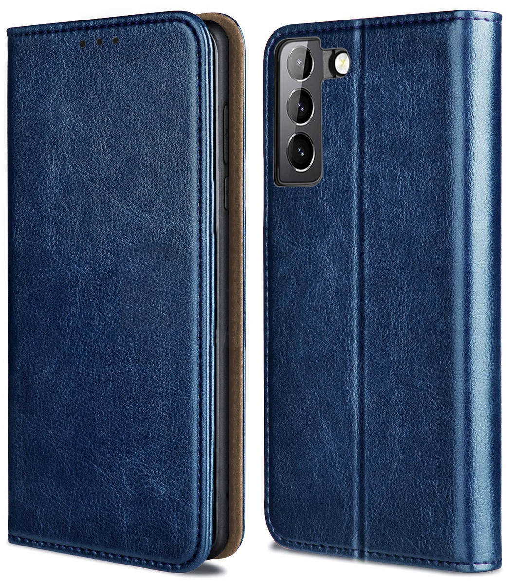 

Etui do Samsung Galaxy S21+ Plus Skórzane Szkło