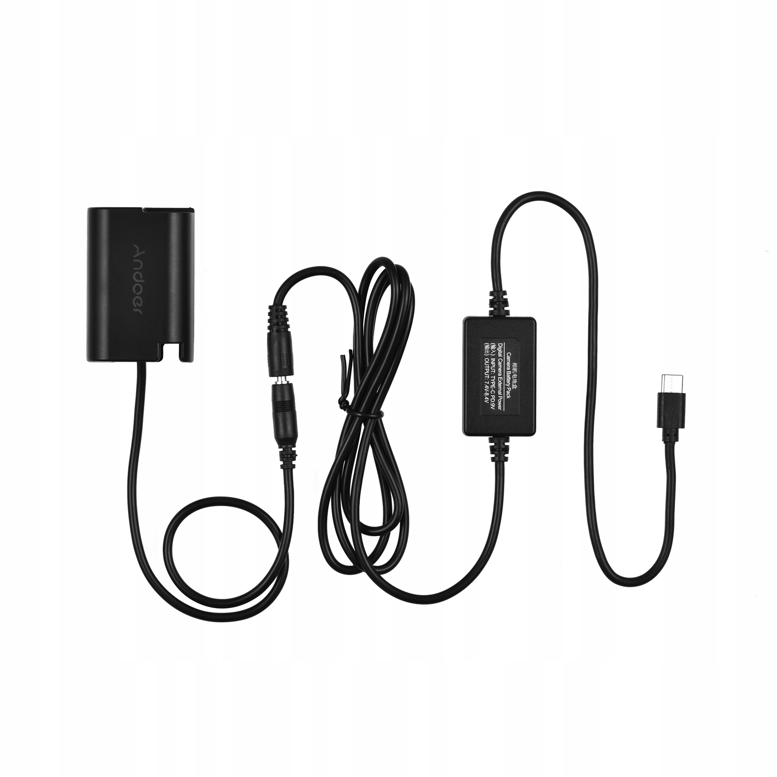 Andoer DMW-DCC17 Dummy Battery with Type-C Power