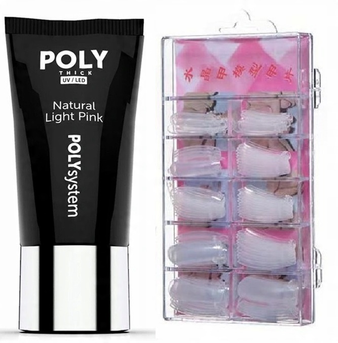 

Acrylgel poly Akrylożel 30ml + Formy Dual System