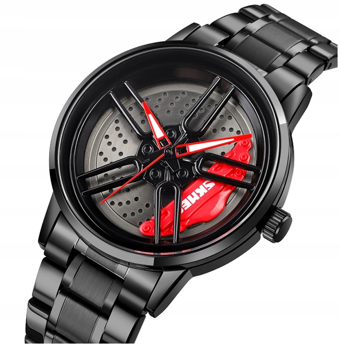 Zegarek męski Skmei skm.119901a.mn bransoleta analog Racer Wheel