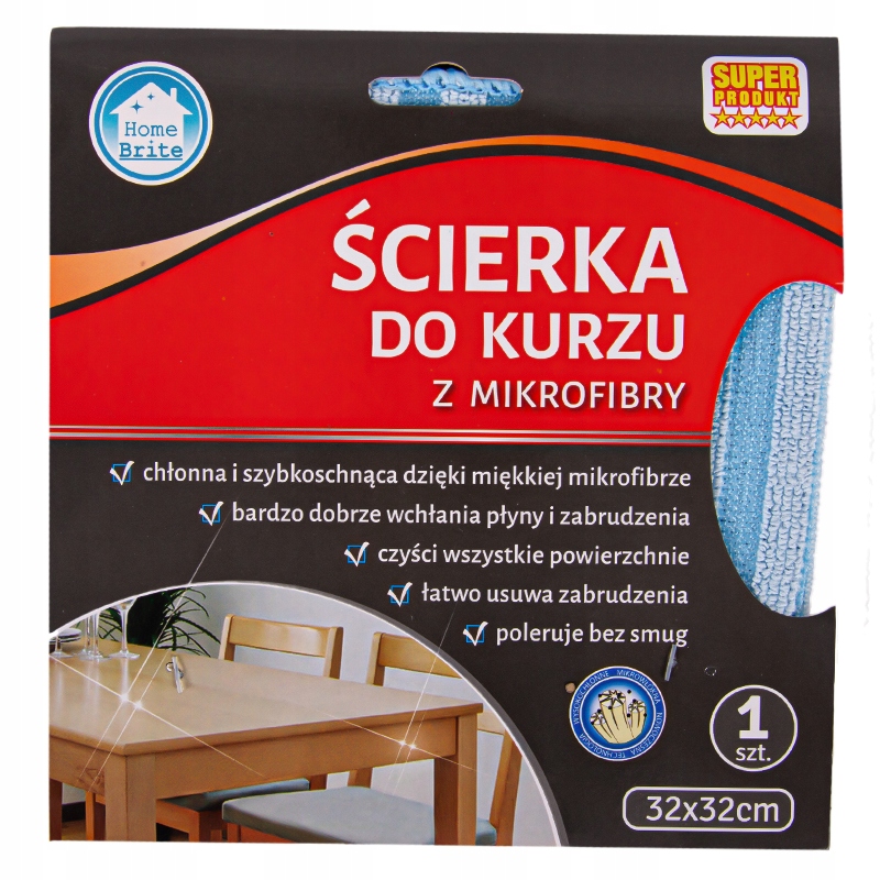 

Ściereczka Do Kurzu 32x32 scierka mikrofibra