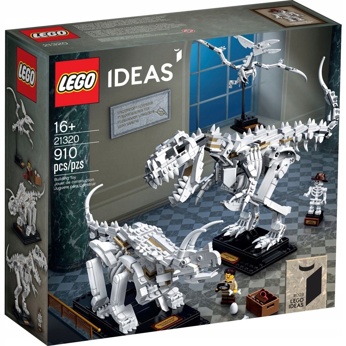 Lego Ideas 21320 Kostra dinosaurů Nové