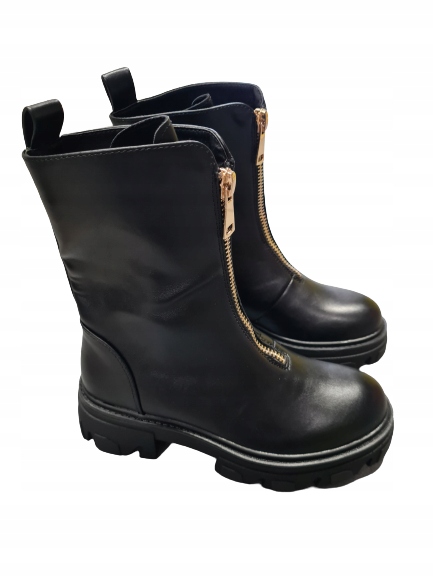 

Botki-workery Czarne Matowe Erynn R.39