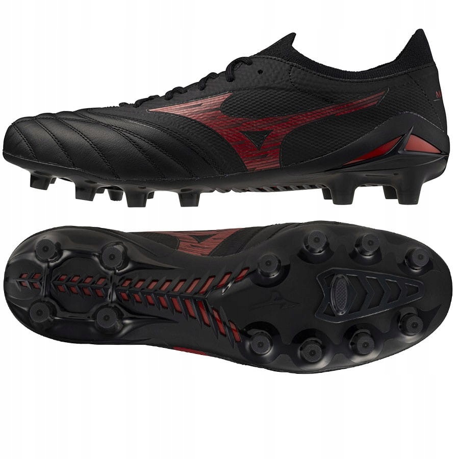 Buty Mizuno Morelia Neo IV Beta Elite Fg P1GA254200 42 1/2, Czarny