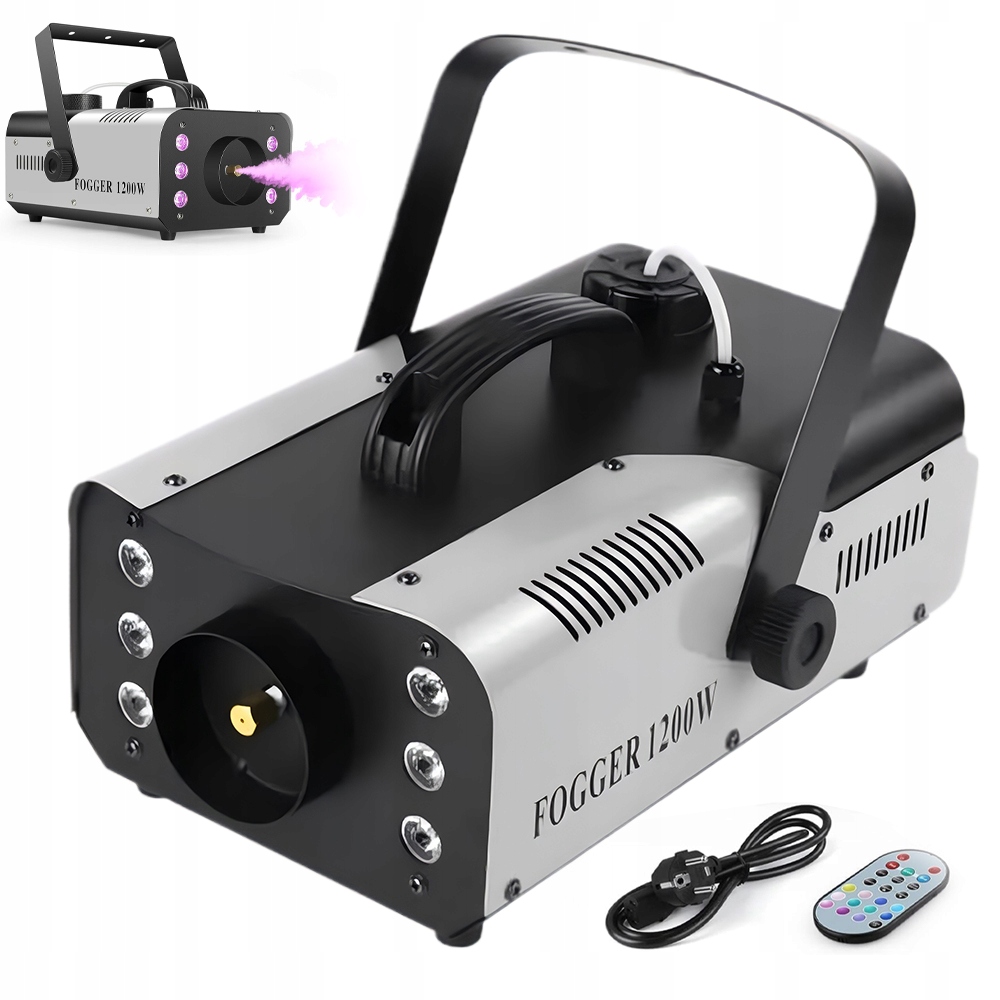 Generátor Kouře 1 L, Vysoce Výkonný Rgb Efekt, 160 M³ Mlha Pro Klubové Diskotéky