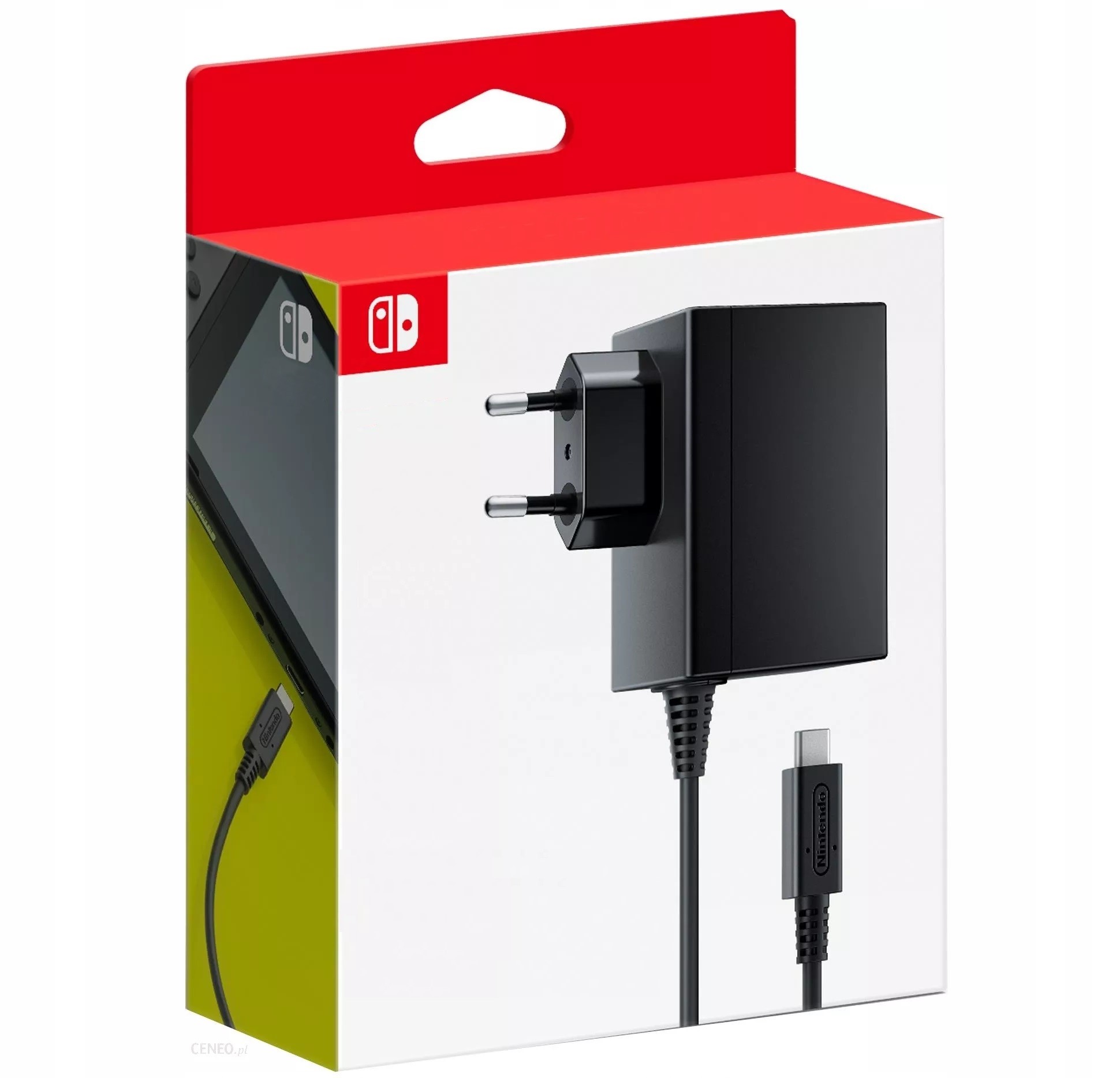 ZASILACZ ŁADOWARKA DO KONSOLI NINTENDO SWITCH LITE AC USB 2.6A TYP-C Typ ładowarka