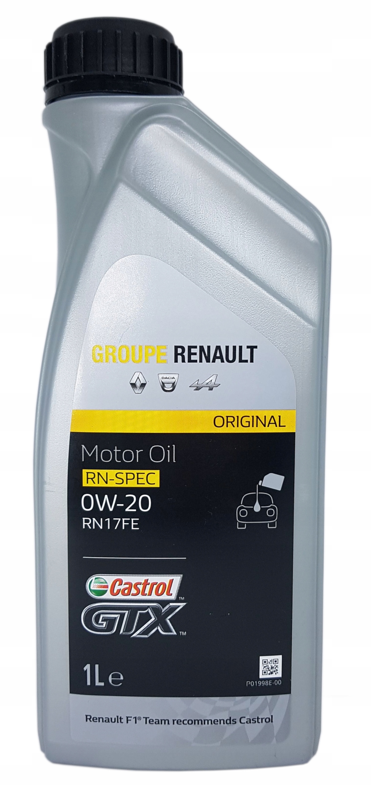 ОРИГИНАЛЬНОЕ МАСЛО RENAULT 0W20 RN17FE CASTROL GTX | 10515614133 купить ...