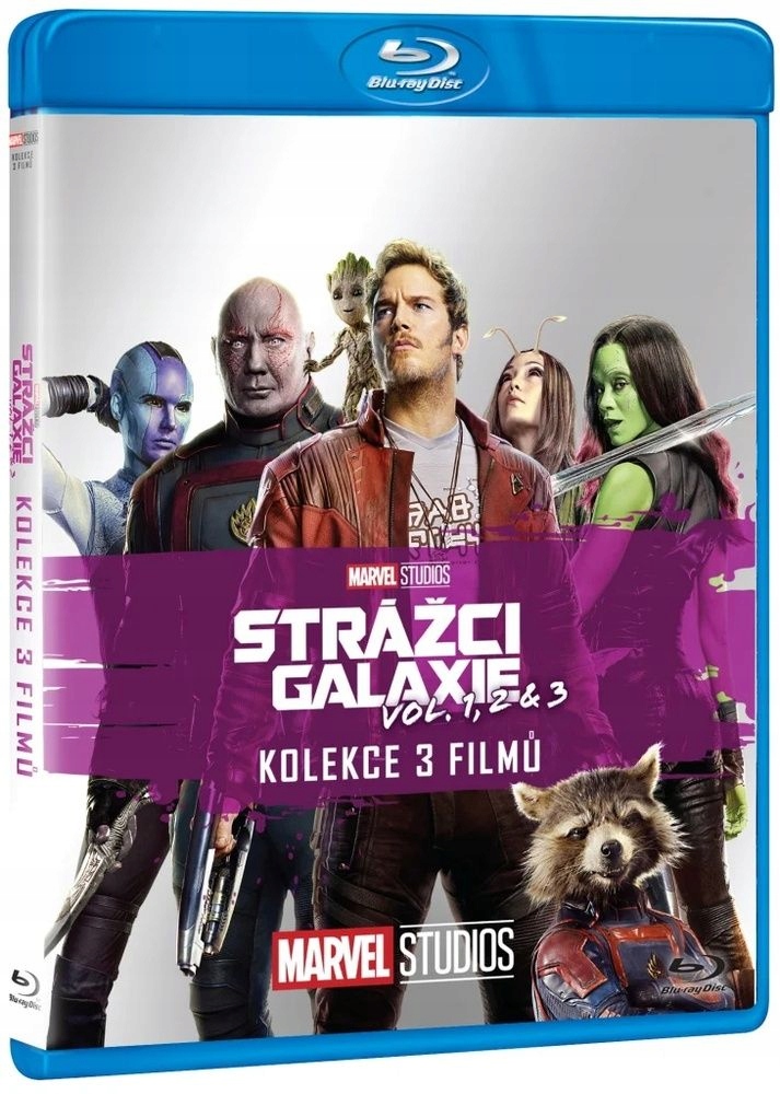 Strażnicy Galaktyki 1-3 [3 Blu-ray] Guardians of the Galaxy Vol. 1-3 /pl/