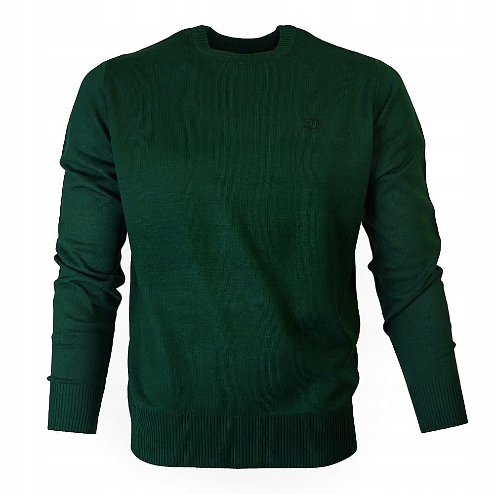 Vlněný pologolf Pako Jeans Zeleň láhev XL