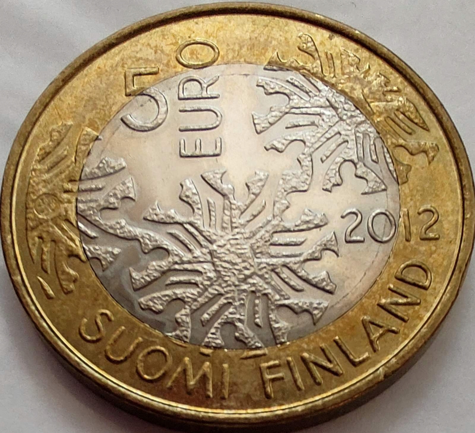 0010 - Finlandia 5 euro, 2012