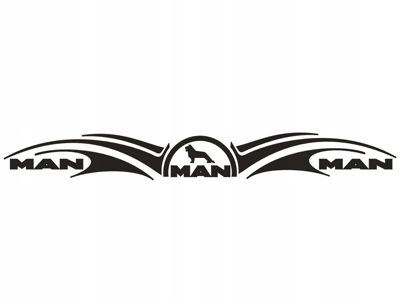 

Naklejki Man Scania Volvo na maskę szybę spojler