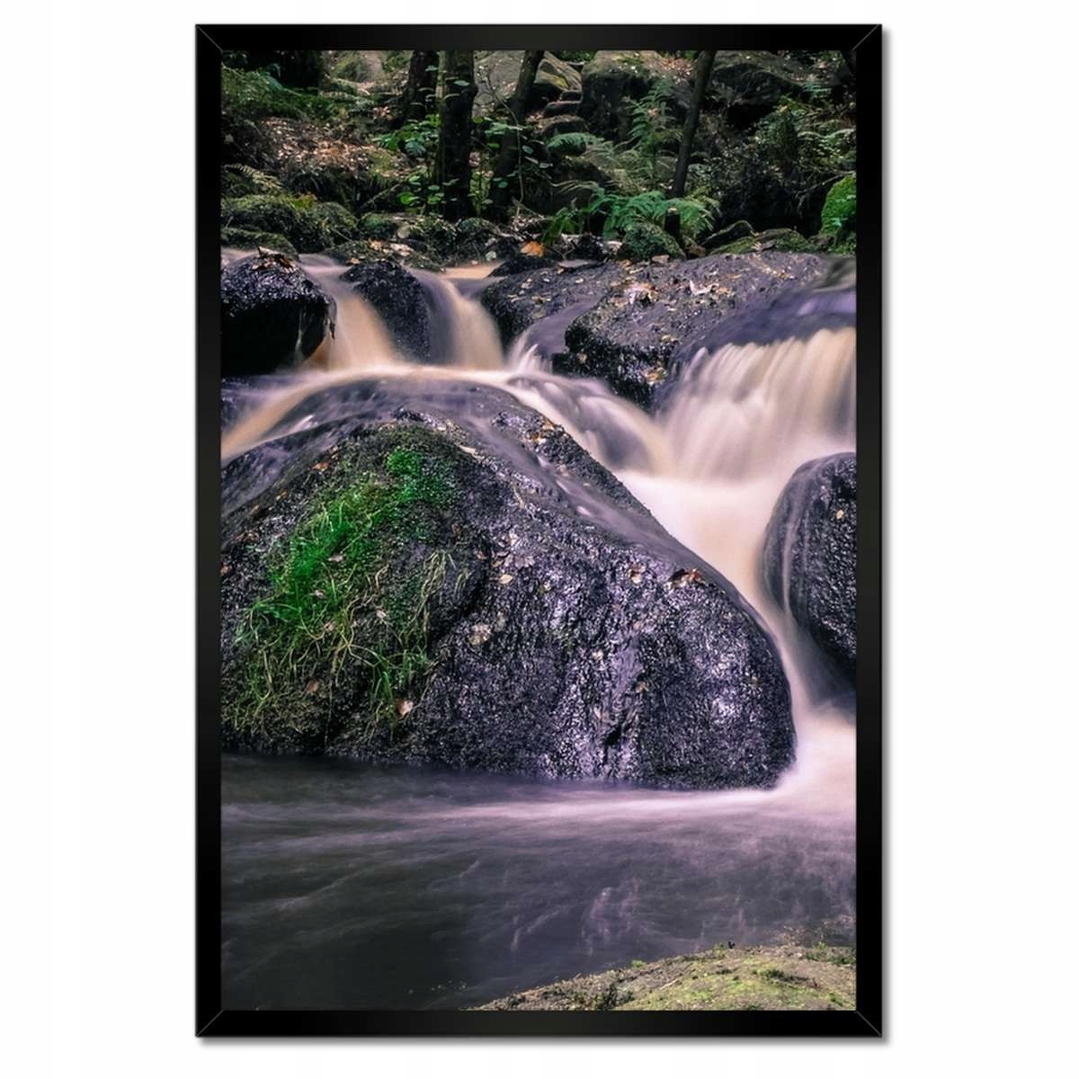 Plakáty v rámu 40x60 Tekoucí voda v potůčku