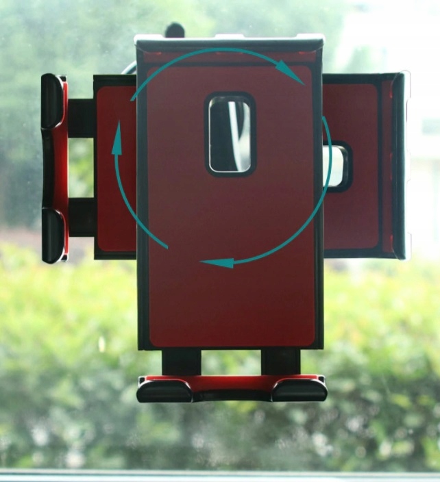 UCHWYT SAMOCHODOWY NA SZYBĘ KOKPIT NA TABLET 7-11 Waga produktu z opakowaniem jednostkowym 0.3 kg