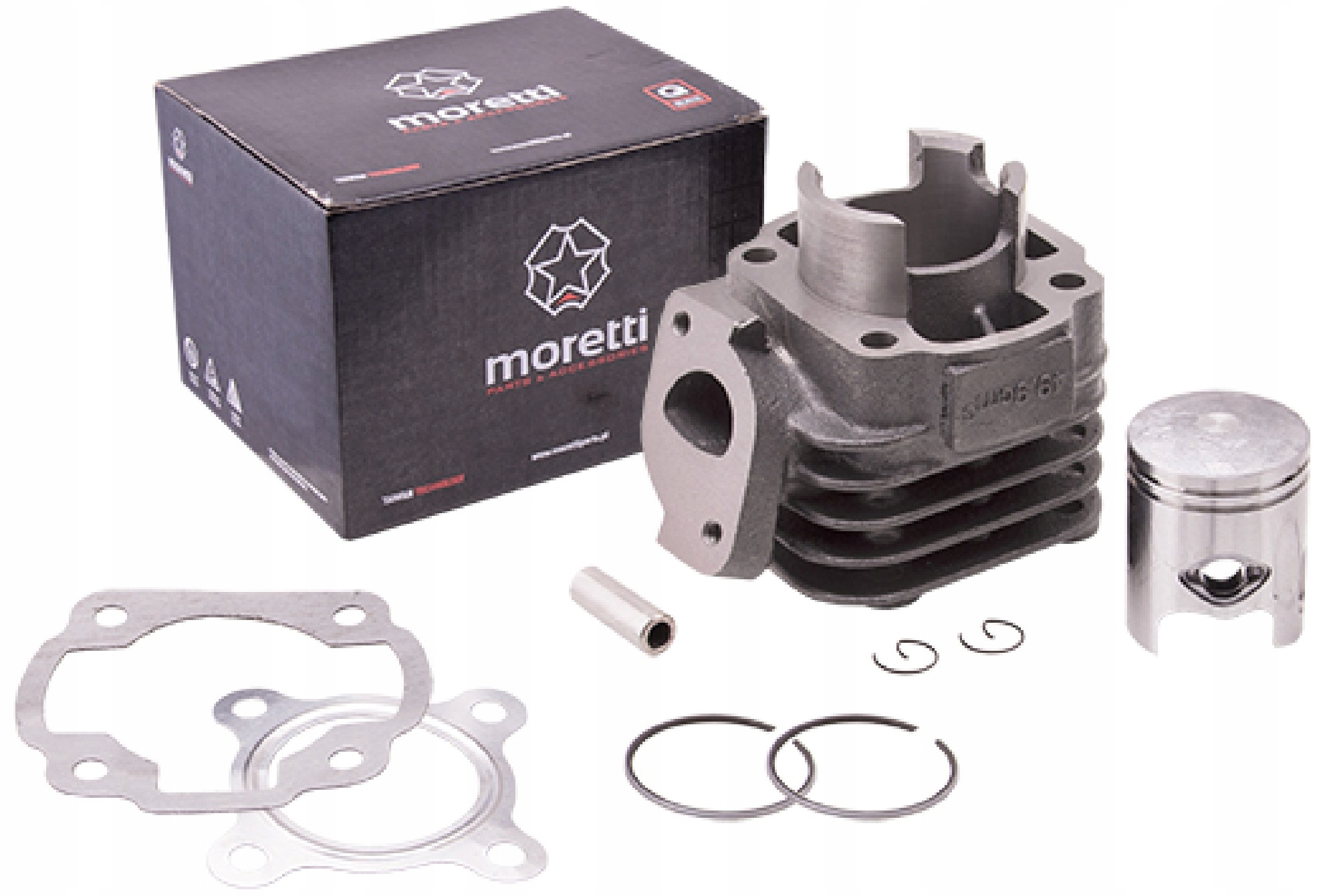 

Cylinder Moretti do skutera 2T 50cc 1PE40QMB