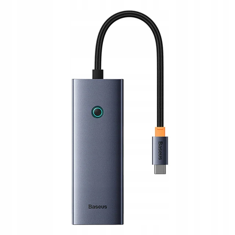 Hub Baseus UltraJoy Series 5w1 Usb- C do 1x HDMI4K@30Hz+ 4 x Usb- A 3. 0