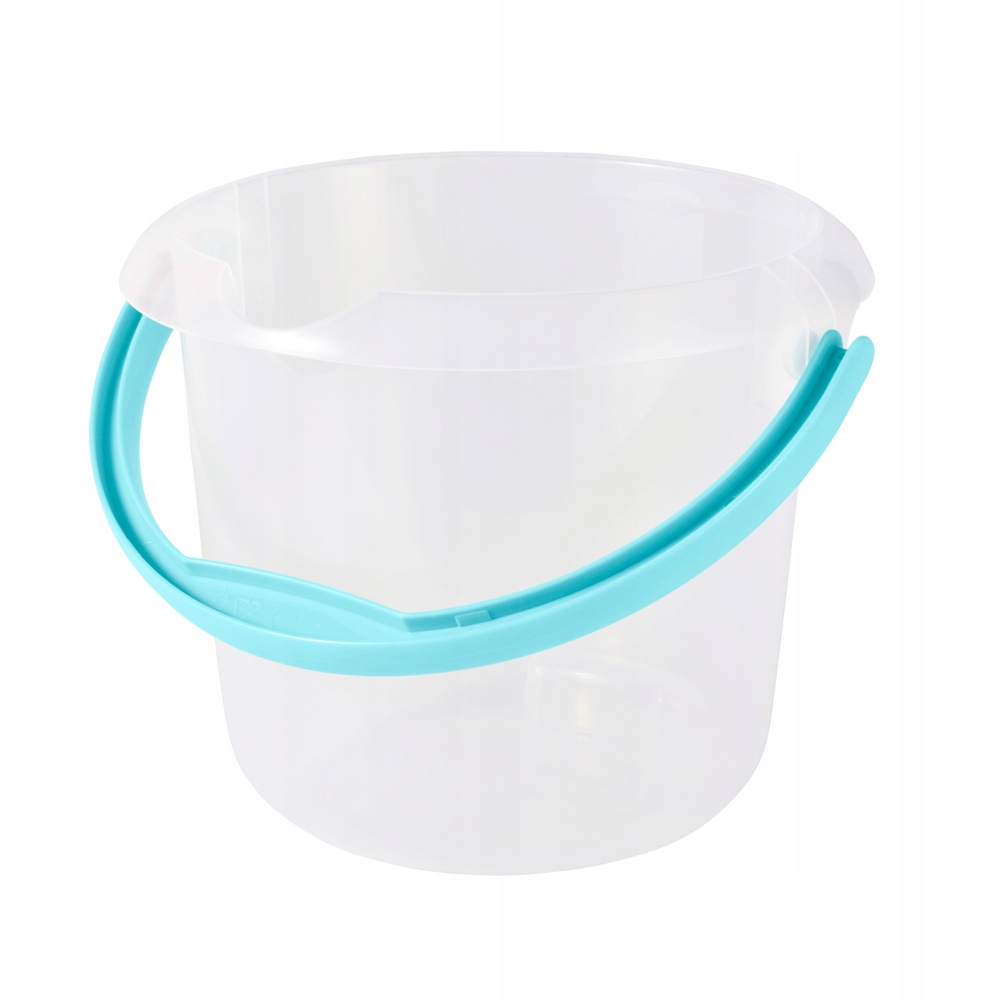 

Wiadro z wylewką 5L Mika transparentne 5089