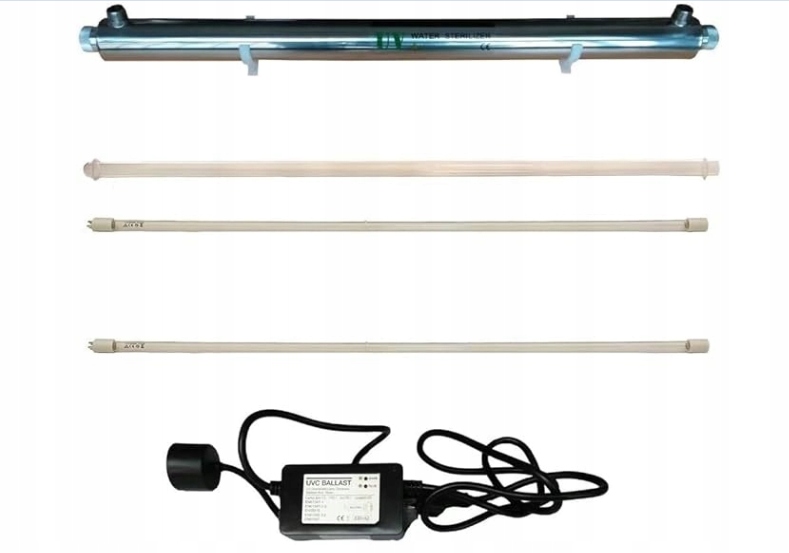 Realgoal UV55W-2L 12GPM Čistička vody do celého domu, vstup, výstup 3/4