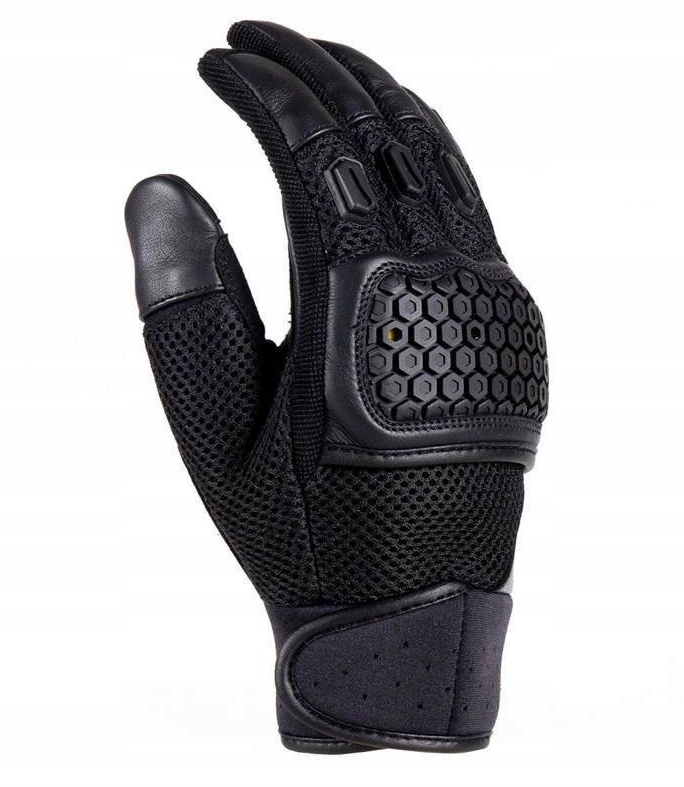 Pánske Motocyklové Rukavice Knox Urban Pro Čierne