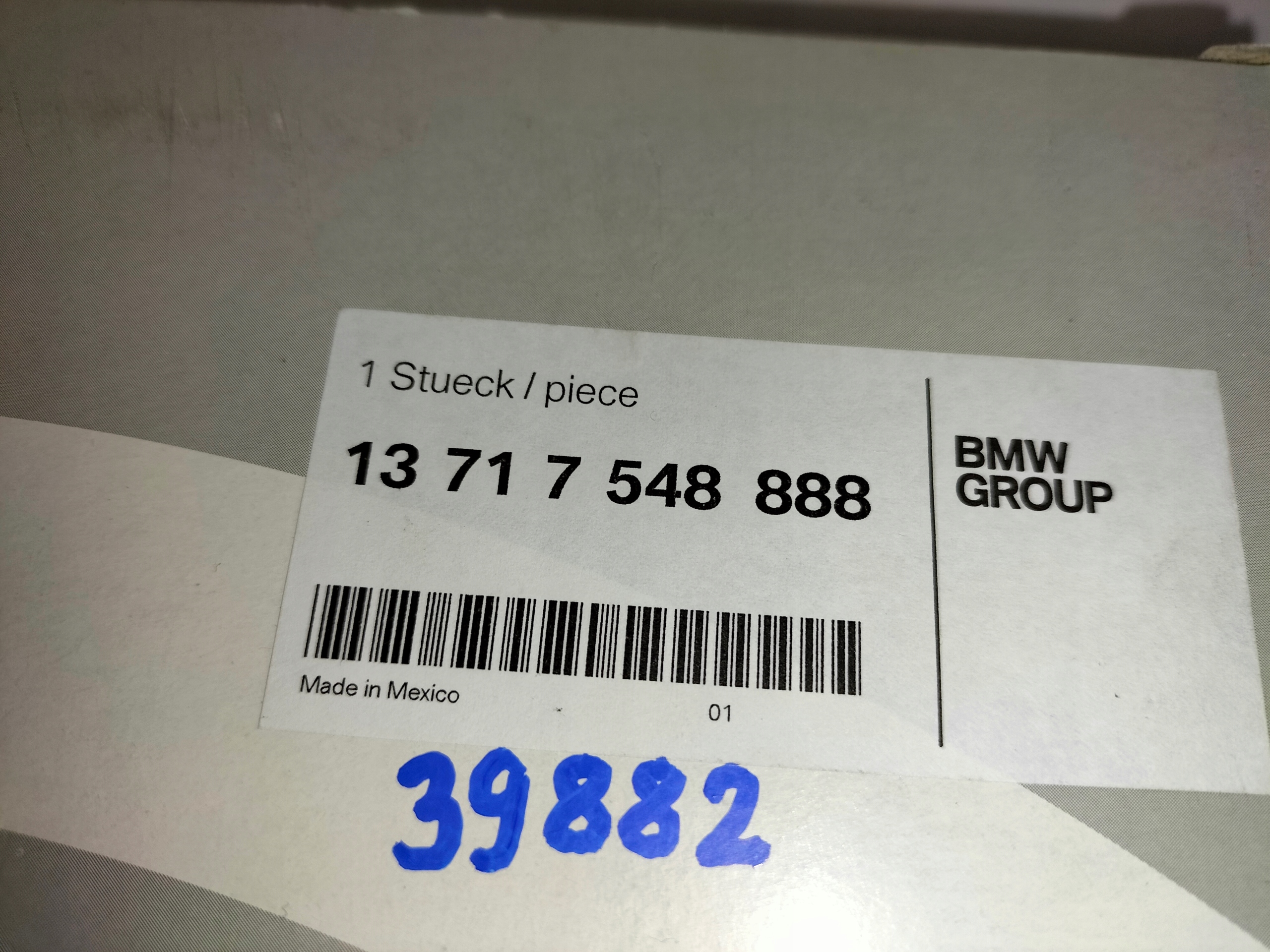 FILTER luft wklad BMW X5 E70 06-3.0B