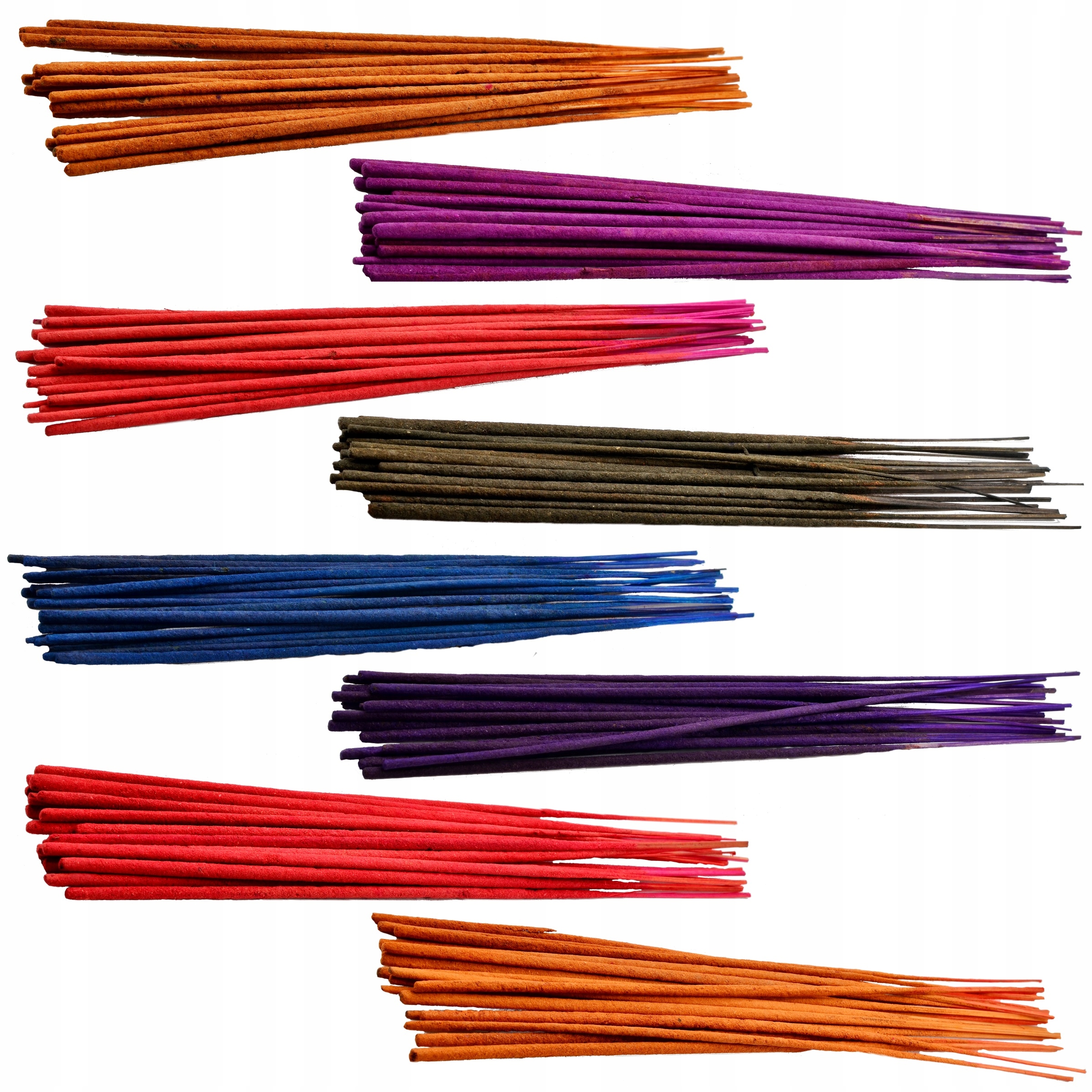

Indyjskie Kadzidła MIX Zapachów 160 sztuk 25cm