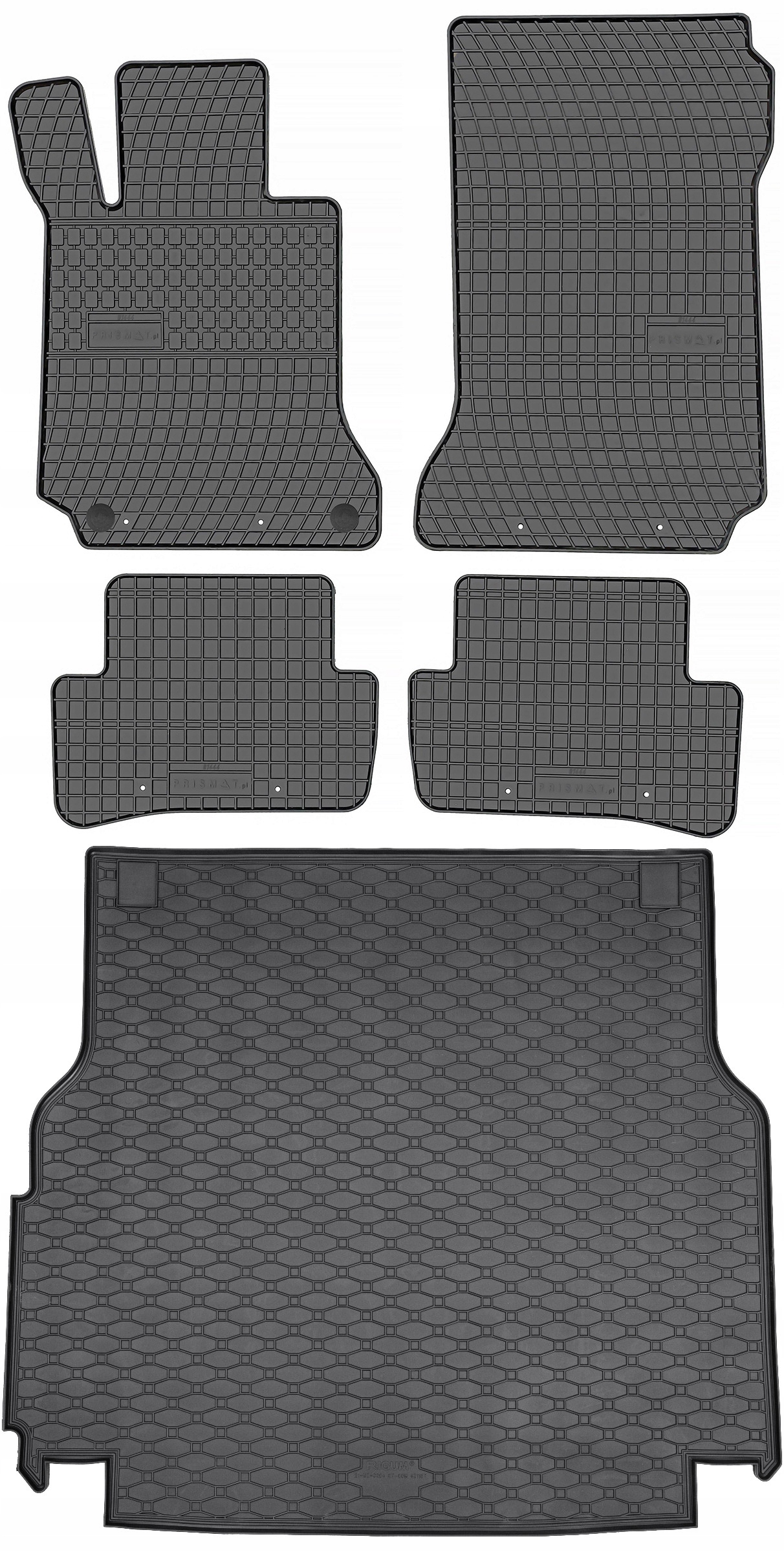 Mercerdes C-klasa W204 Kombi 2007-2014 Sada Koberčeky batožinový priestor