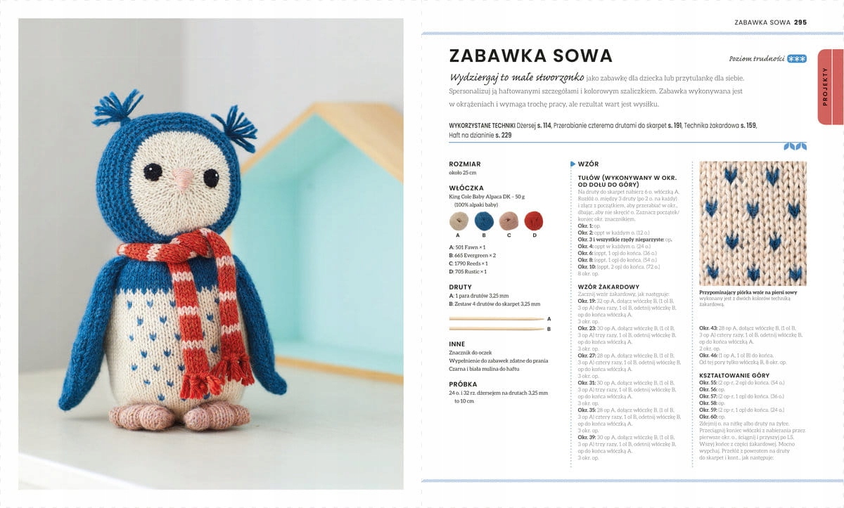 Robienie na drutach dla każdego, Haffenden Patmore, podręcznik wzory sploty Tytuł Robienie na drutach dla każdego