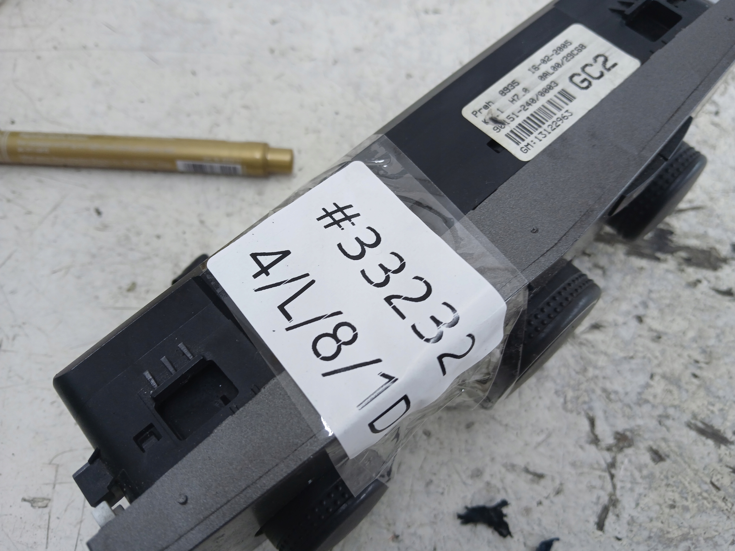 OPEL ASTRA III H PANEL BOCCHETTE OGRZEWANIA 13122963