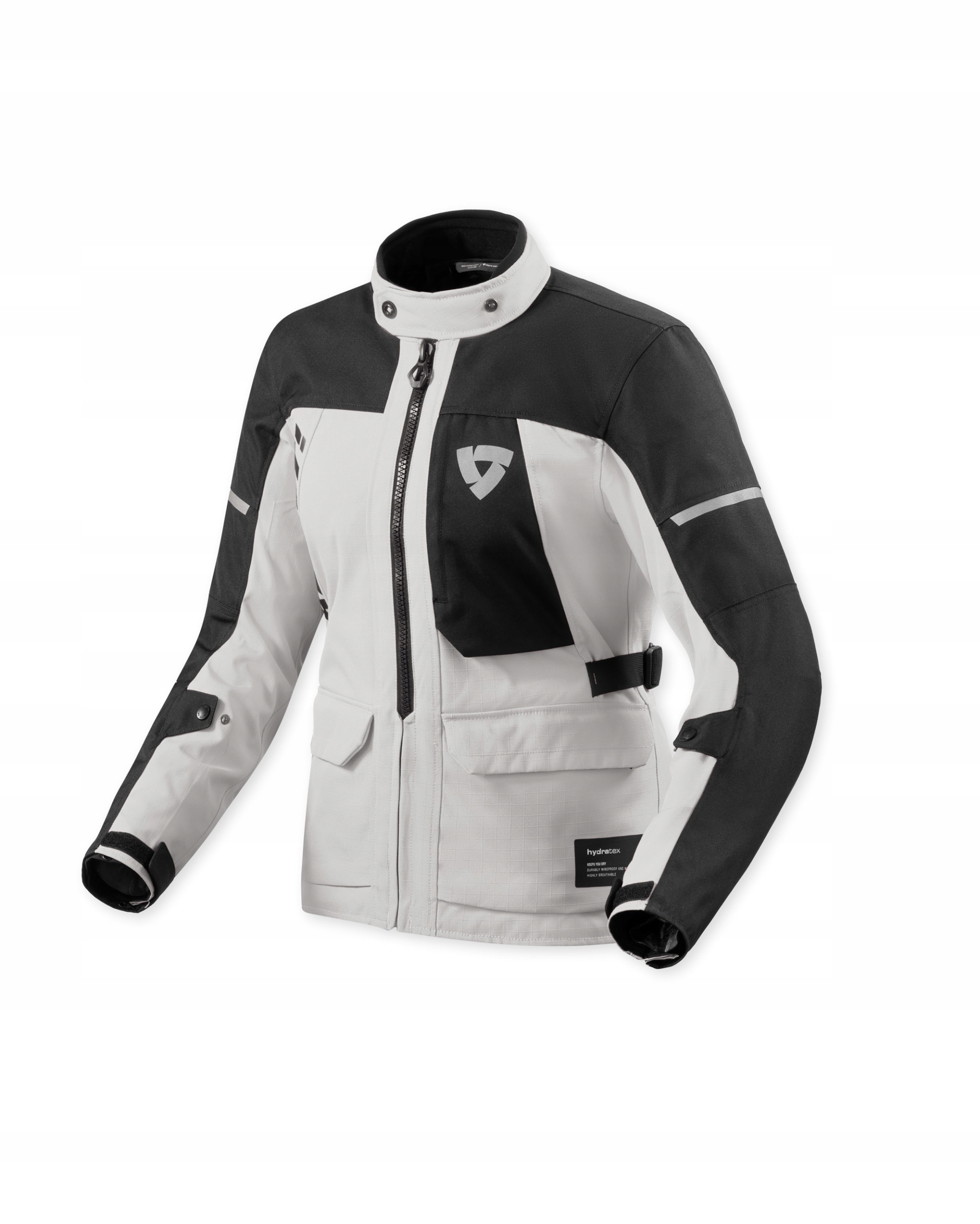 Bunda Rev'it! Convergent H2O Ladies Silver-Black veľ 38