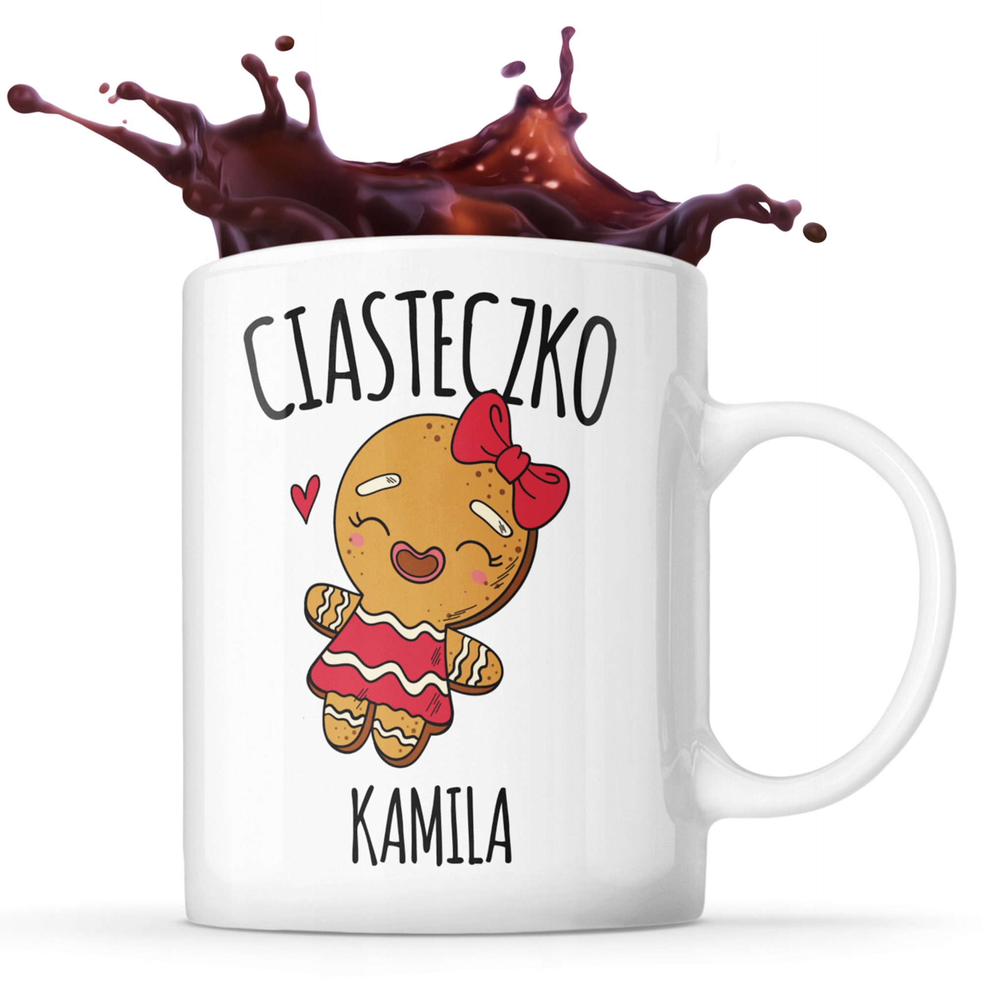 

Kubek Świąteczne Ciacho Twoje Imię Personalizowany