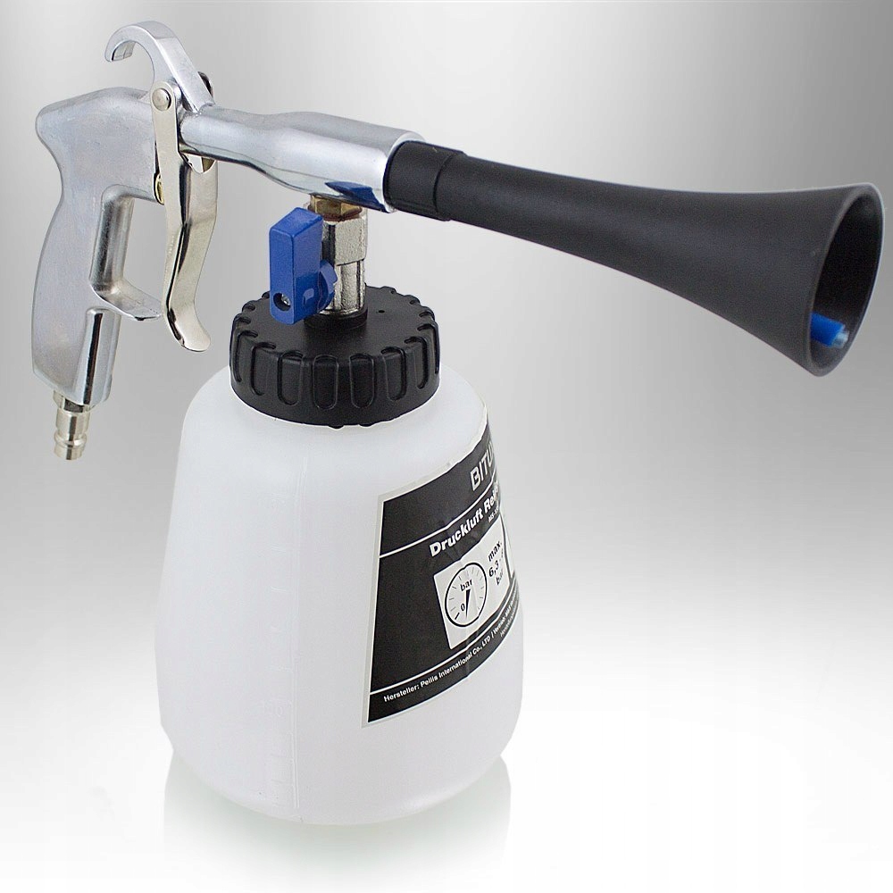 Пескоструйный пистолет с резервуаром