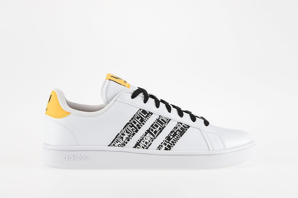 BUTY MĘSKIE ADIDAS GRAND COURT BEYOND 40 SKÓRA TRAMPKI TENISÓWKI MESSI Rozmiar 40