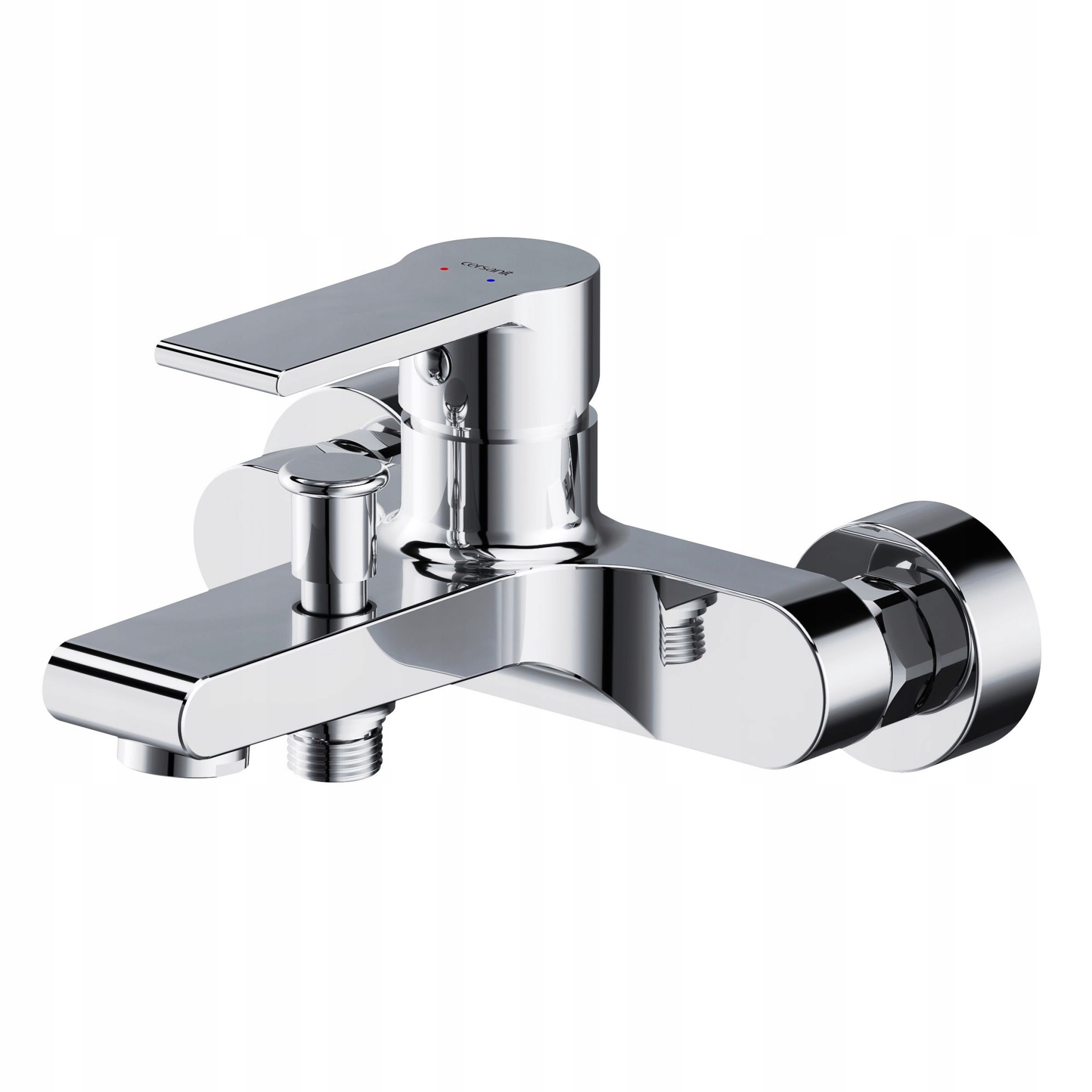 Nástěnná vanová a sprchová baterie Cersanit Verso chrom S951-402