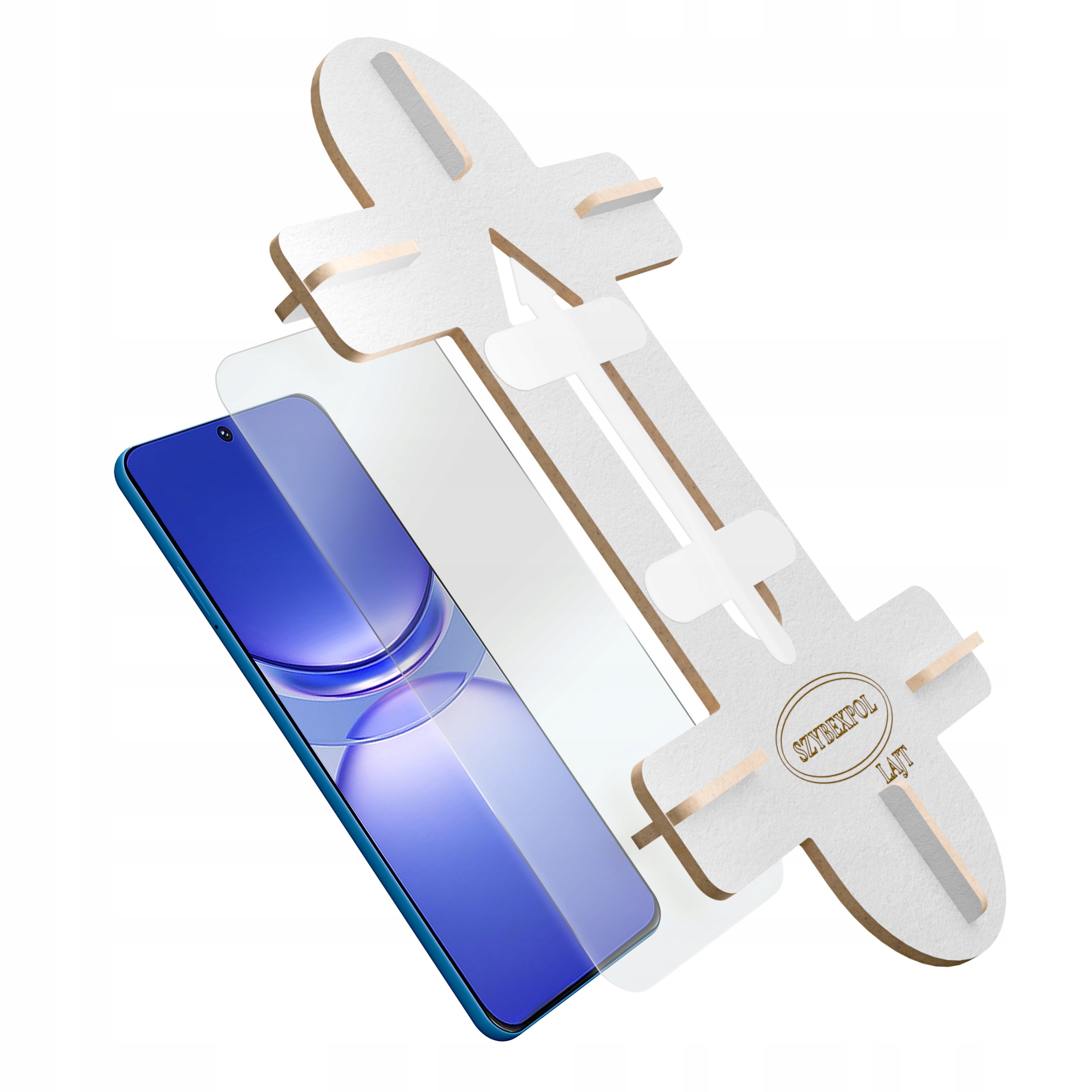 Antyodciskowa folia ochronna z aplikatorem do Huawei Nova 12s