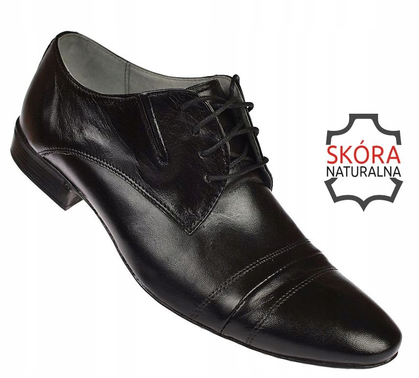 Pánské polobotky společenské černé kožené Peppe Rosso M126a vel 39