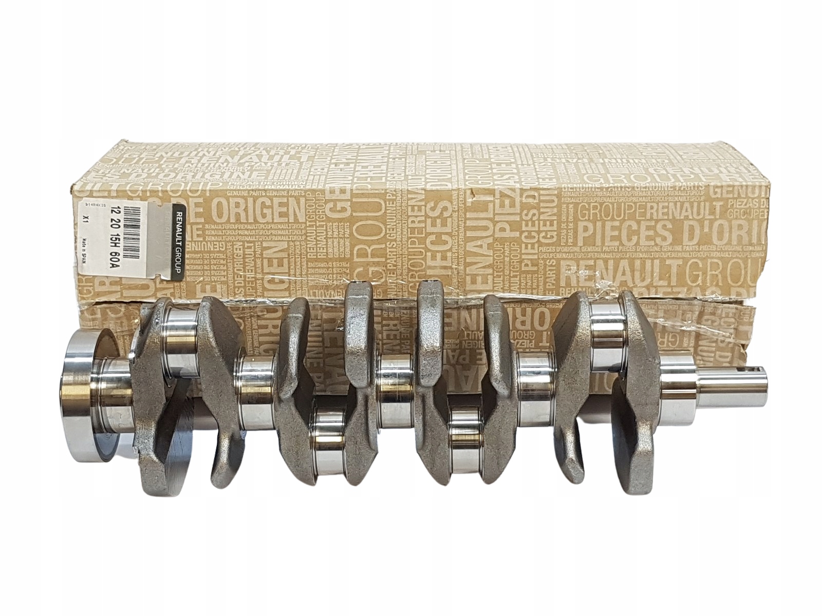 Wał Korbowy Renault 122015H60A Oryginał