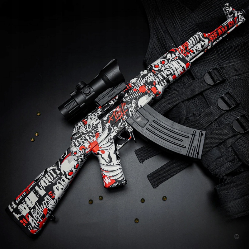 KARABIN NA KULKI ŻELOWE PISTOLET AUTOMAT REPLIKA AK47 EAN (GTIN) 5905440490495