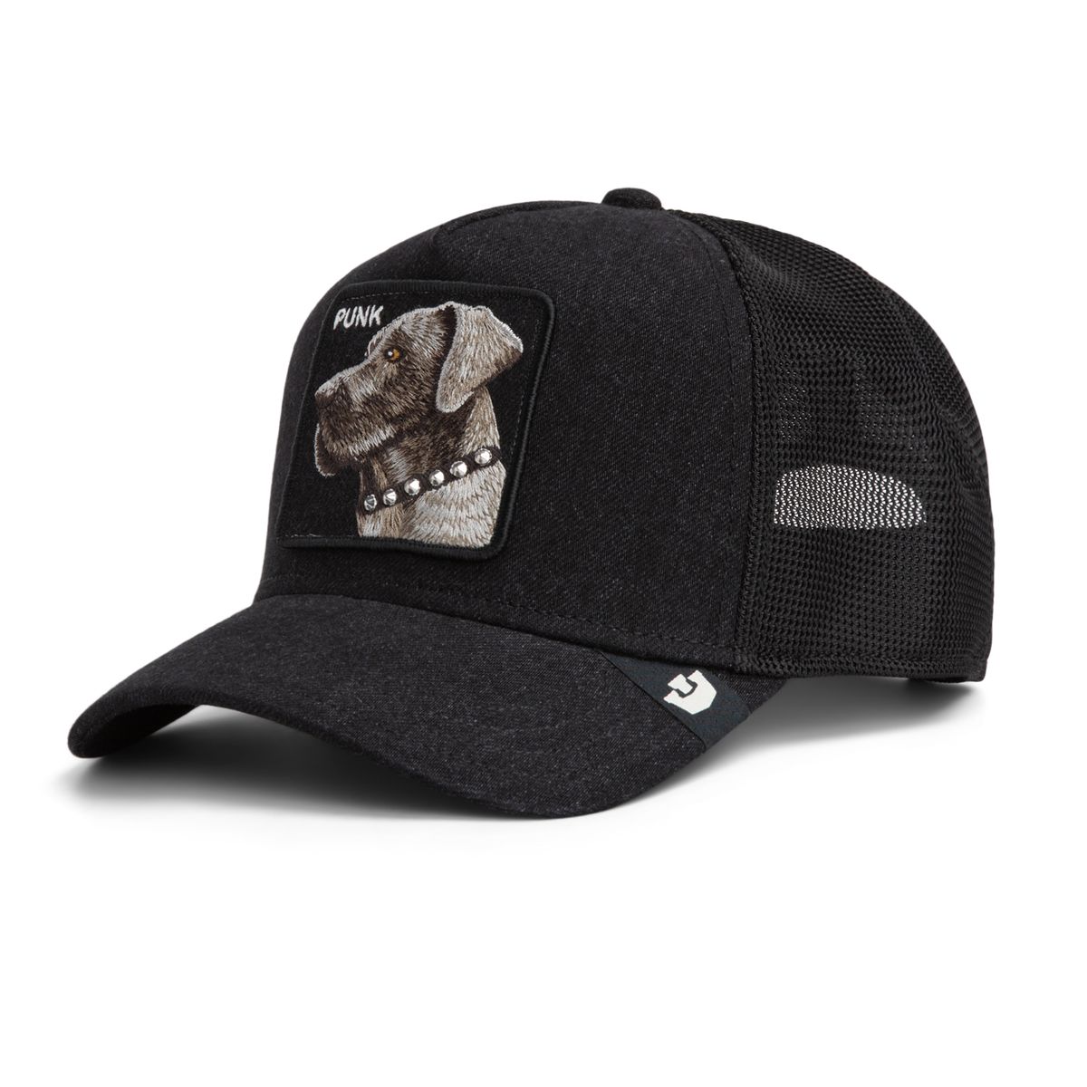 Goorin Bros kšiltovka Hound Dawg Punk Pes Denim Trucker džínová